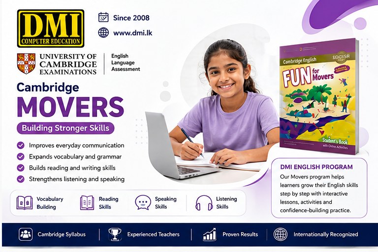 Cambridge Movers — building stronger skills