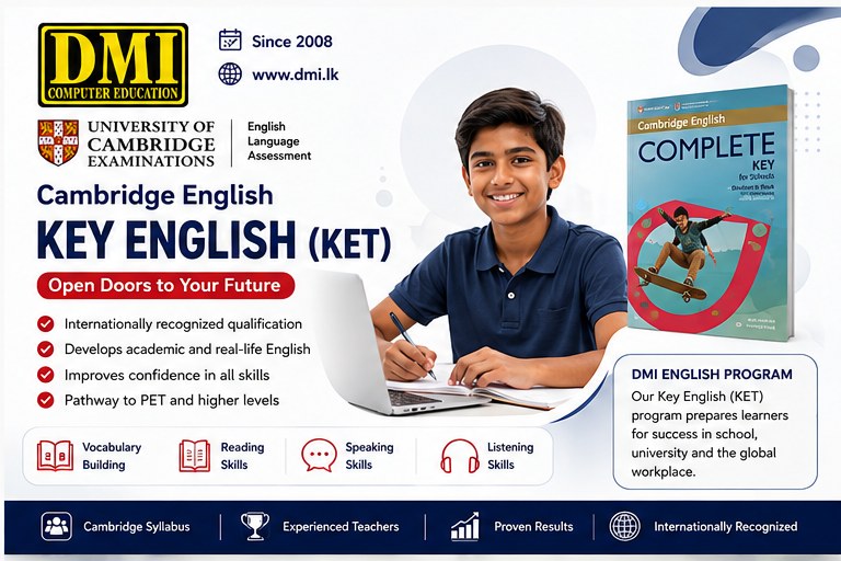 Cambridge English Key (KET) — open doors to your future