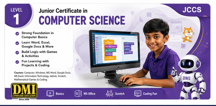 Level 1 JCCS — Junior Certificate in Computer Science